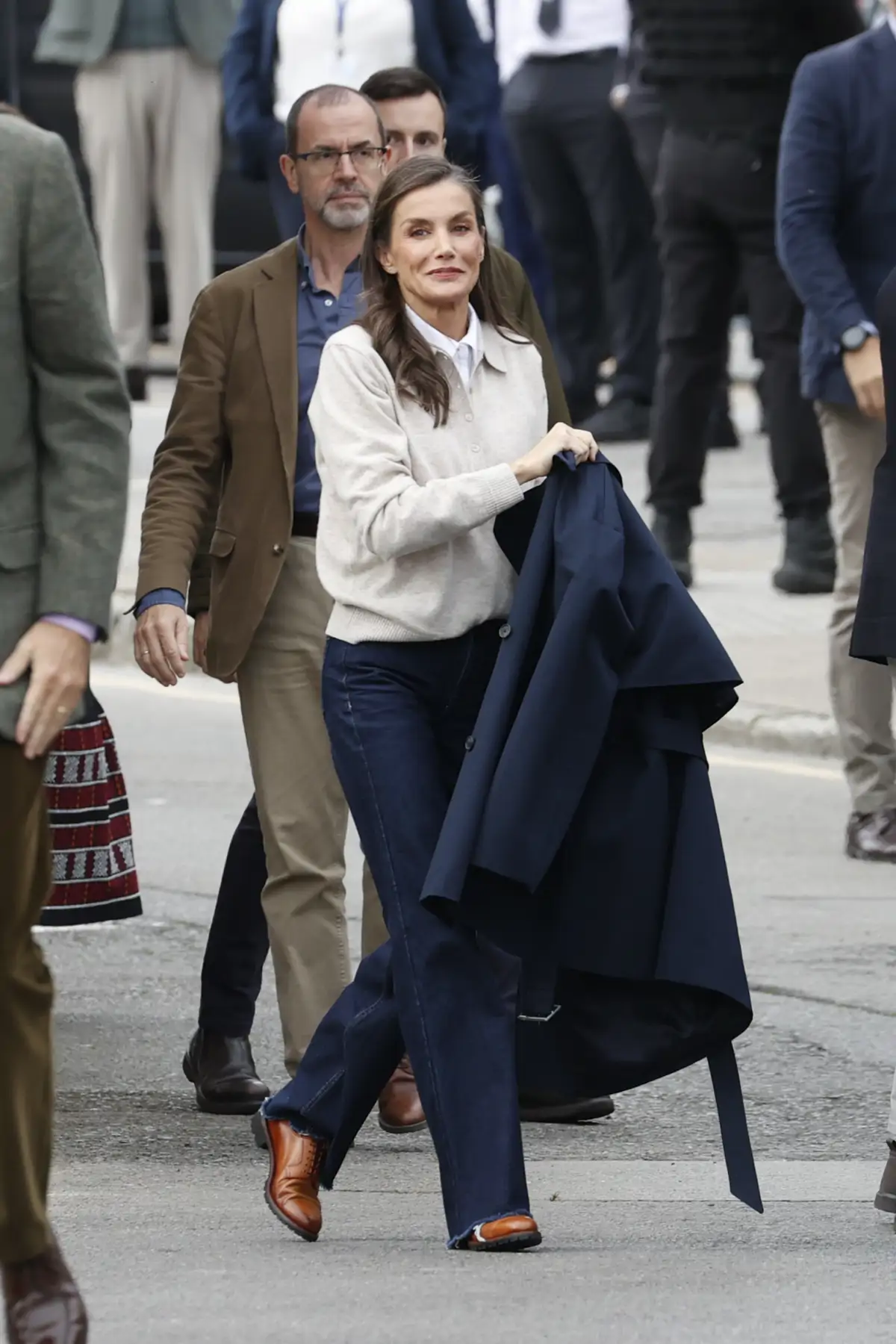 La reina Letizia, al natural en la seva visita al Poble Exemplari 2026 ...